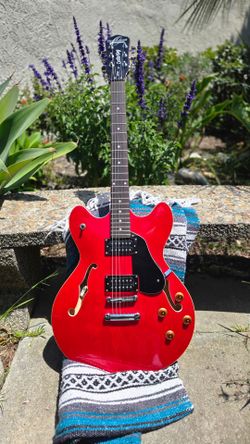 Semi-hollow ES-335 style electric guitar - Delta King OE30 Oscar Schmidt by Washburn