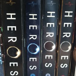 Four Boxed Seasons Of Heroes On DVD 