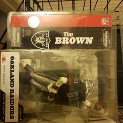 Tim Brown & Randy Moss NFL Collection Action Figures 