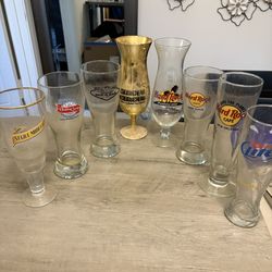 Late Fathers Glass Collection