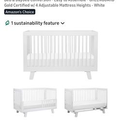 Babyletto Convertible Crib/Toddler Bed - White