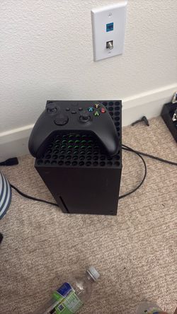 Xbox series x with controller