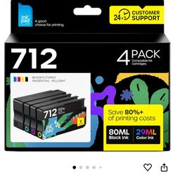 712 Compatible Ink Cartridges