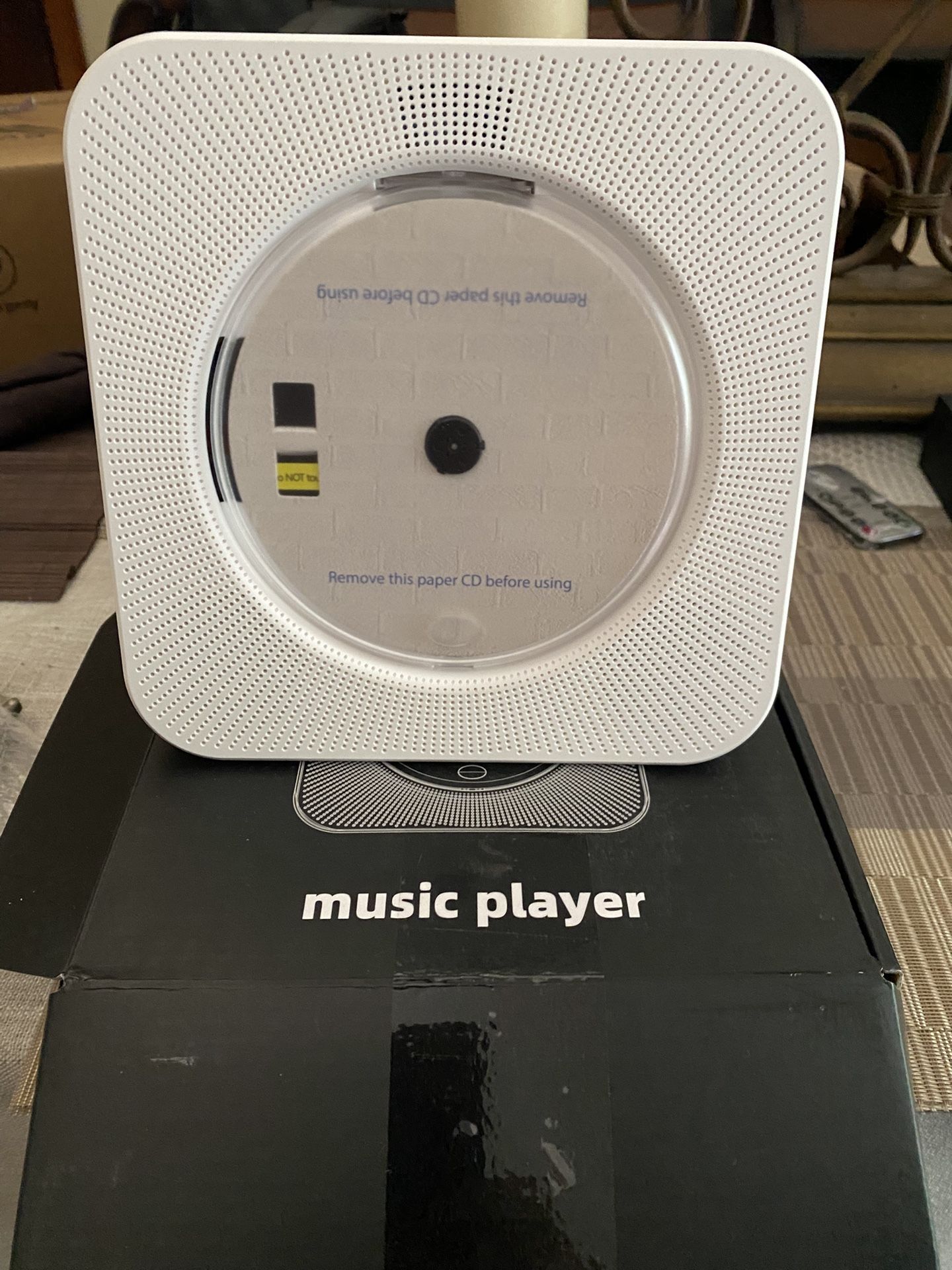 New CD Portable Player Bluetooth Hifi Speakers