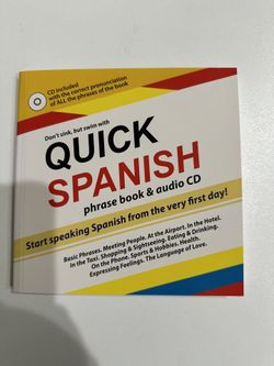 Learn Spanish Book With Cd Language Translator