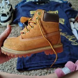 Timberland Boy Boots Size 9