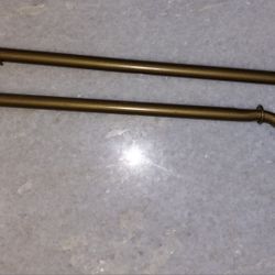 Pair Swing Curtain Rods