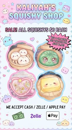 SQUISHY SALE $6