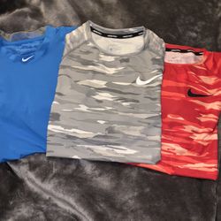 Boys Baseball Nike Pro YL 10/12 Dryfit Shirts