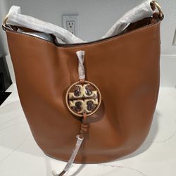 Tory Burch Leather Tote Shoulder Bag