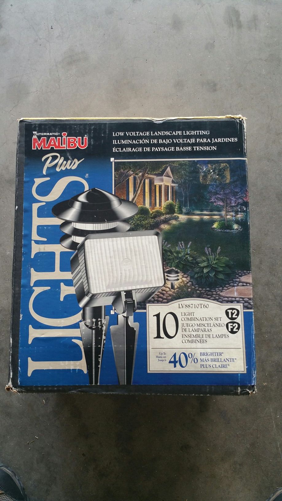 **REDUCED** Malibu Intermatic Plus Low voltage outdoor lights