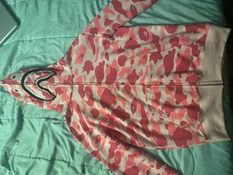 Pink Bathing Ape Hoodie