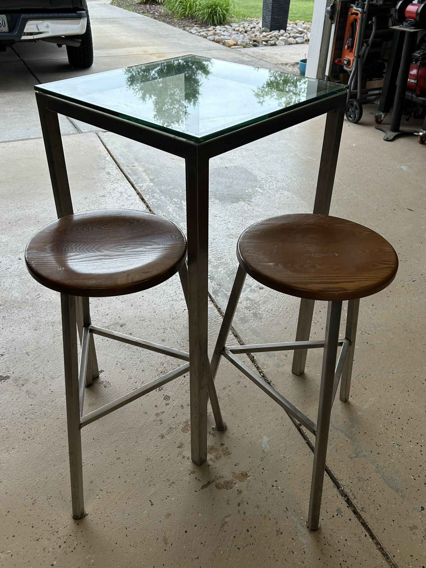 Stainless Steel Bar Table