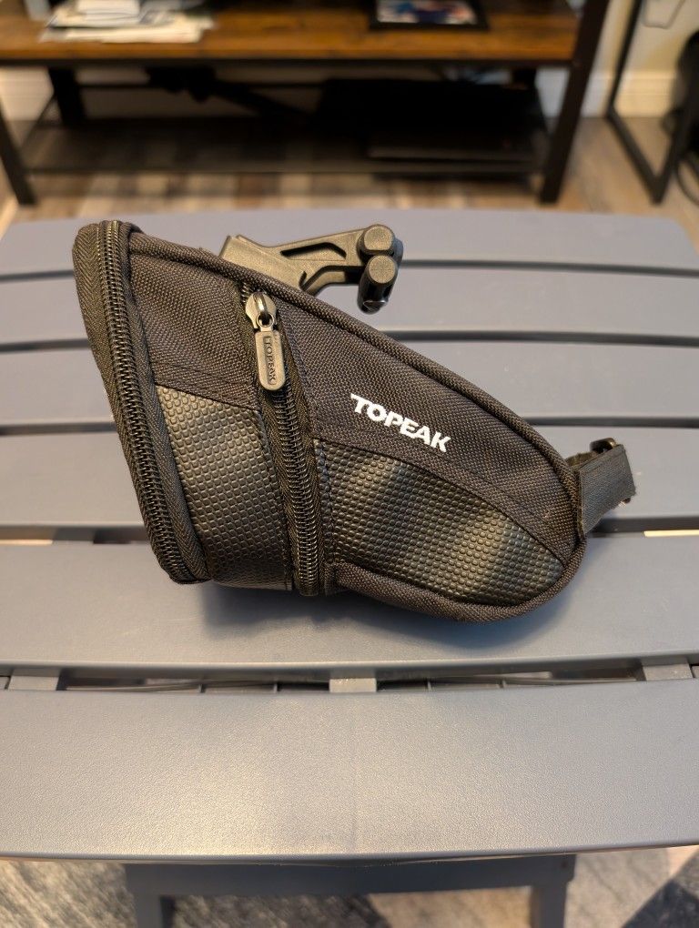Topeak Aero Wedge Pack Seat Post Bag, w/ Fixer F25 For Road/Gravel Bicycle 