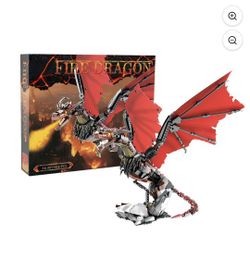 Fire Dragon Building Set - Juego De Construcción De Dragón De Fuego 