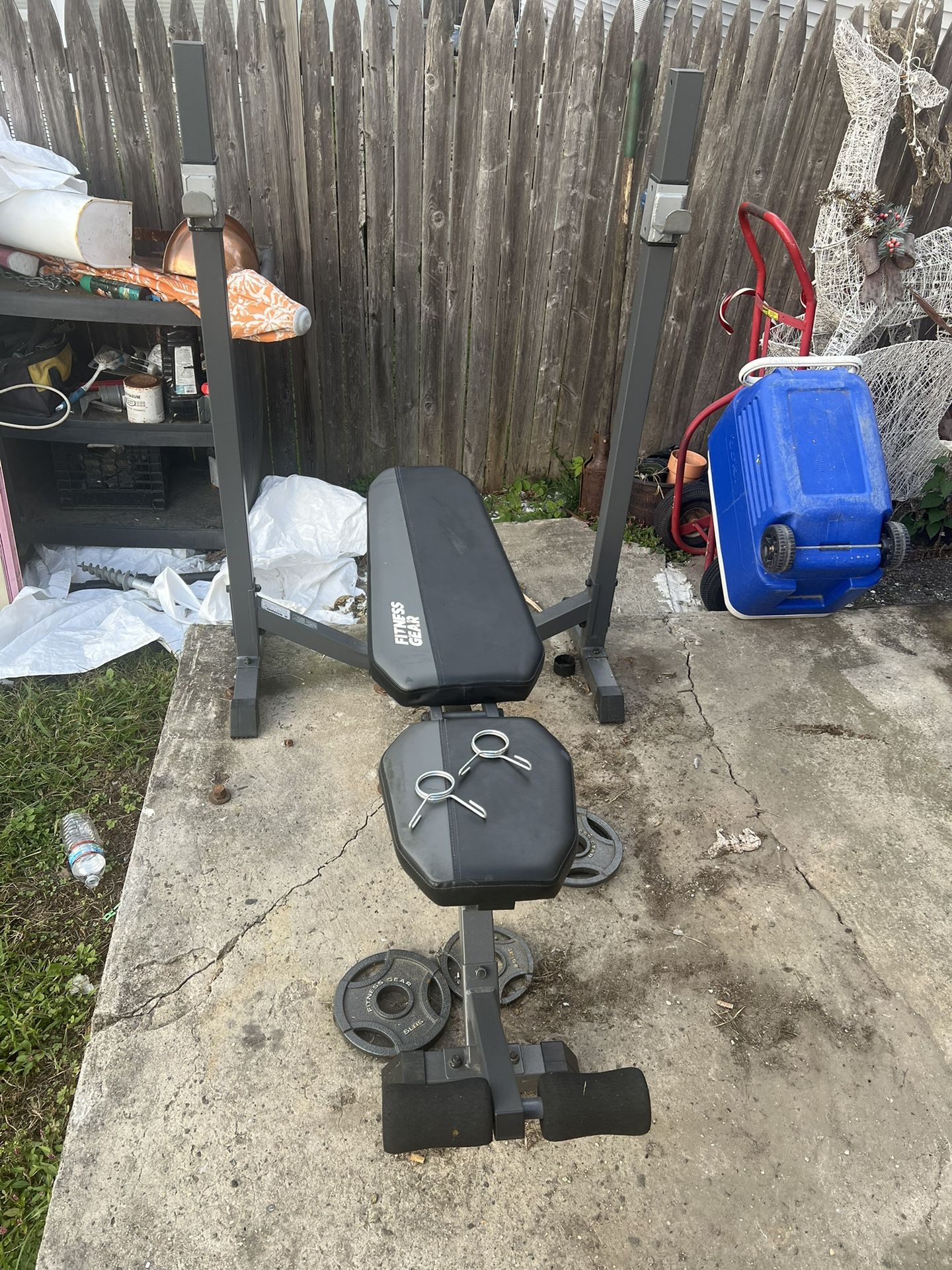 Fitness Gear Standard Weight Bench (adjustable)