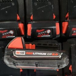 Milwaukee REDLITHIUM M18 CP 2.0 18V Battery Pack Brand New Fully Functioning