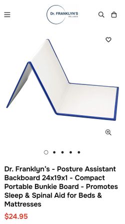 Dr. Franklyn’s - Posture Assistant Backboard 24x19x1