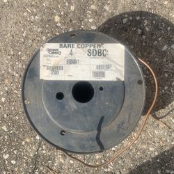 Spool Of 3/16 Inch Solid Ground Copper Wire Aprox 175 Feet