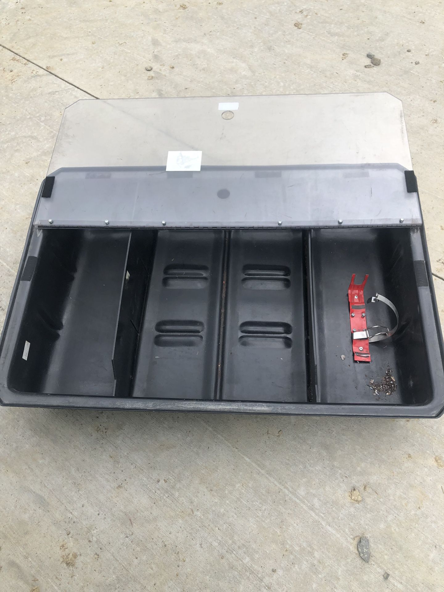 POLICE FIRE EMS SECURITY PRO-GARD D3825L CUSTOM FIT TRUNK ORGANIZER WITH LID ONLY $75 RETAILS $345