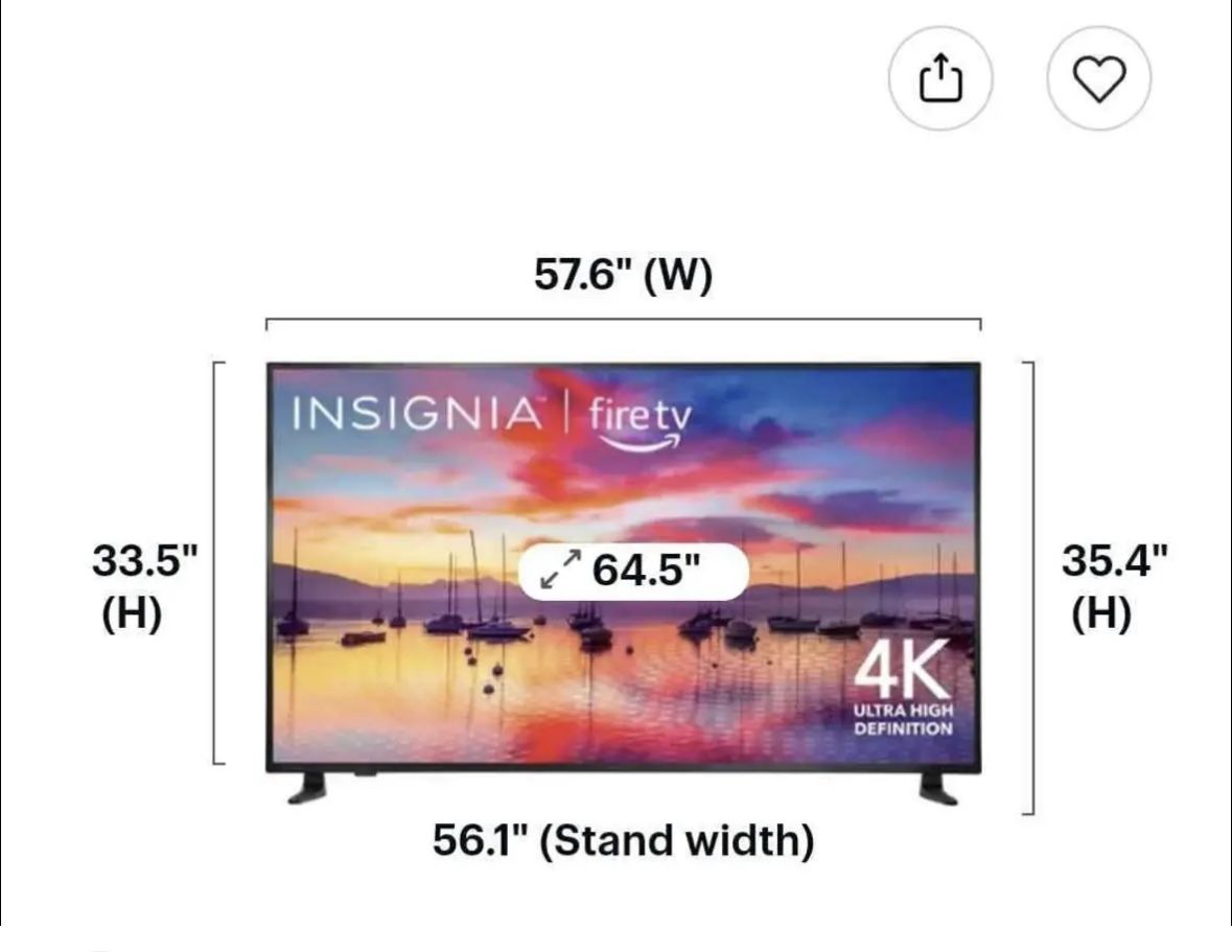 Insigniaâ„¢ - 65" Class F30 Series LED 4K UHD Smart Fire TV
