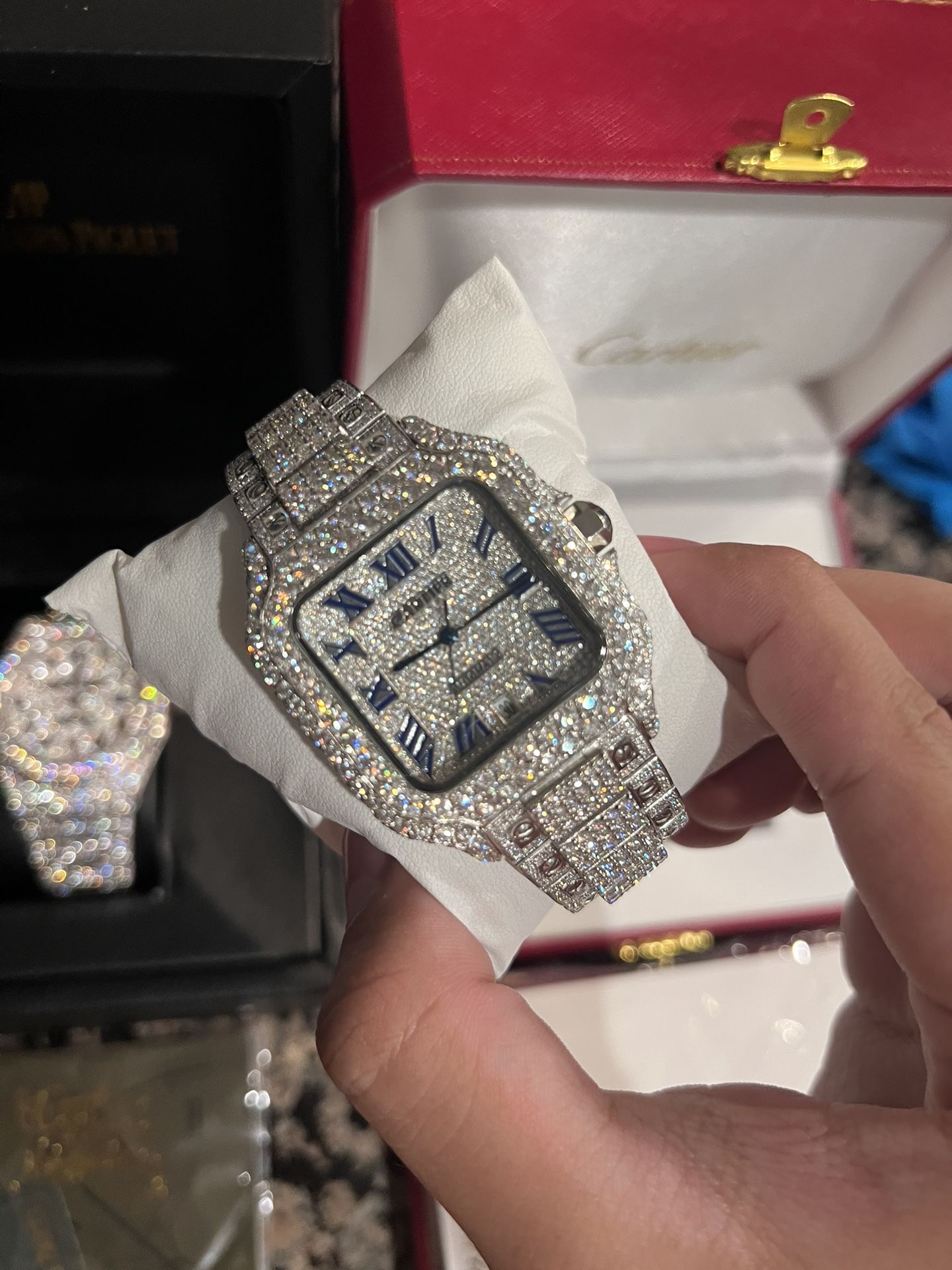 Carti Iced Out Watch