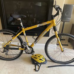 Cannondale Terra Mountain Bike Yellow