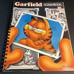 Vtg 1978 Garfield The Cat Scrapbook Unused Drawing Pad Paper Art Sketch Book NEW