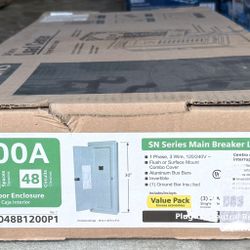 Siemens 200 Amp 30 Spaces 48 Circuit Indoor Main Breaker Plug On Neutral Load Center Value Pack New