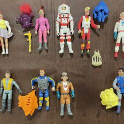 Lot Of Vintage 1980s Ghostbusters Figures