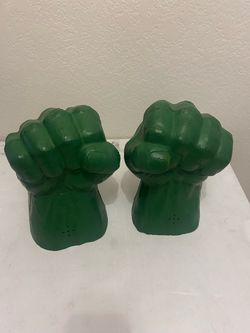 MARVEL 2003 Incredible Hulk Foam Smash Fist Hands Glove Sound Tested Both Work