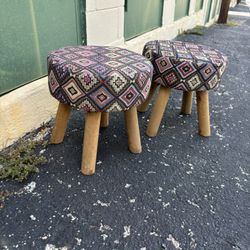 Two Small Stools 