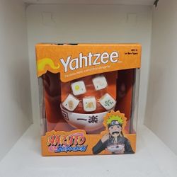 Yahtzee Naruto Shippuden Dice Game New Hasbro Age 8+ - NEW