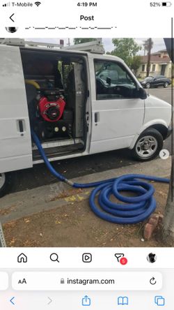 CARPET CLEANING TRUCK MOUNT