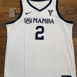 White Gigi Bryant Mambacita Basketball Jersey
