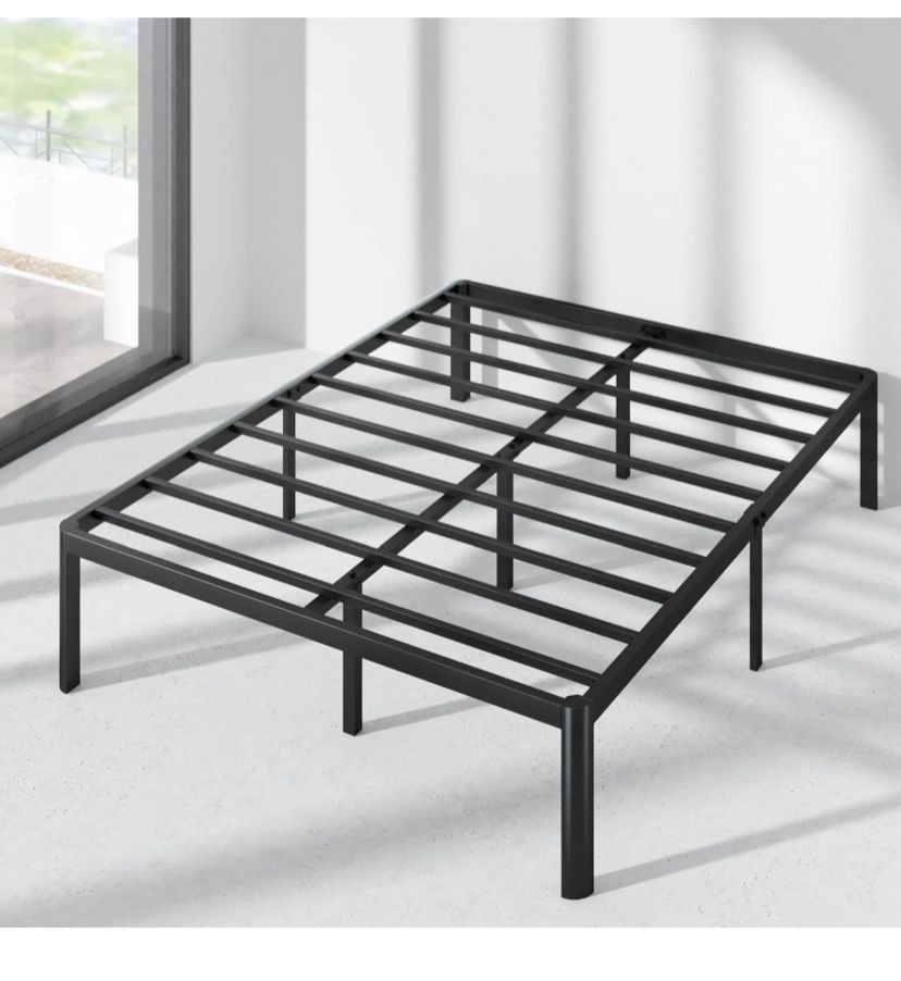Zinus King Bed Frame 16 Inch Rarely Used Like NewAmazon Price $146