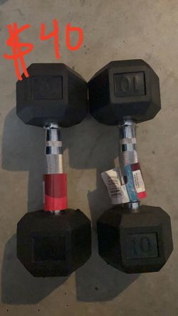 10 lbs dumbbells set