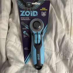 NEW ZOID 45mm Rotary Cutter With Soft Grip Handle