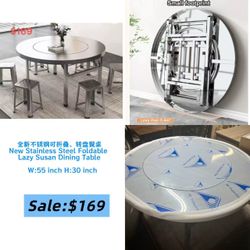 Special sale on stainless steel tables