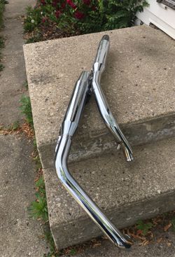 Harley Davidson exhaust system