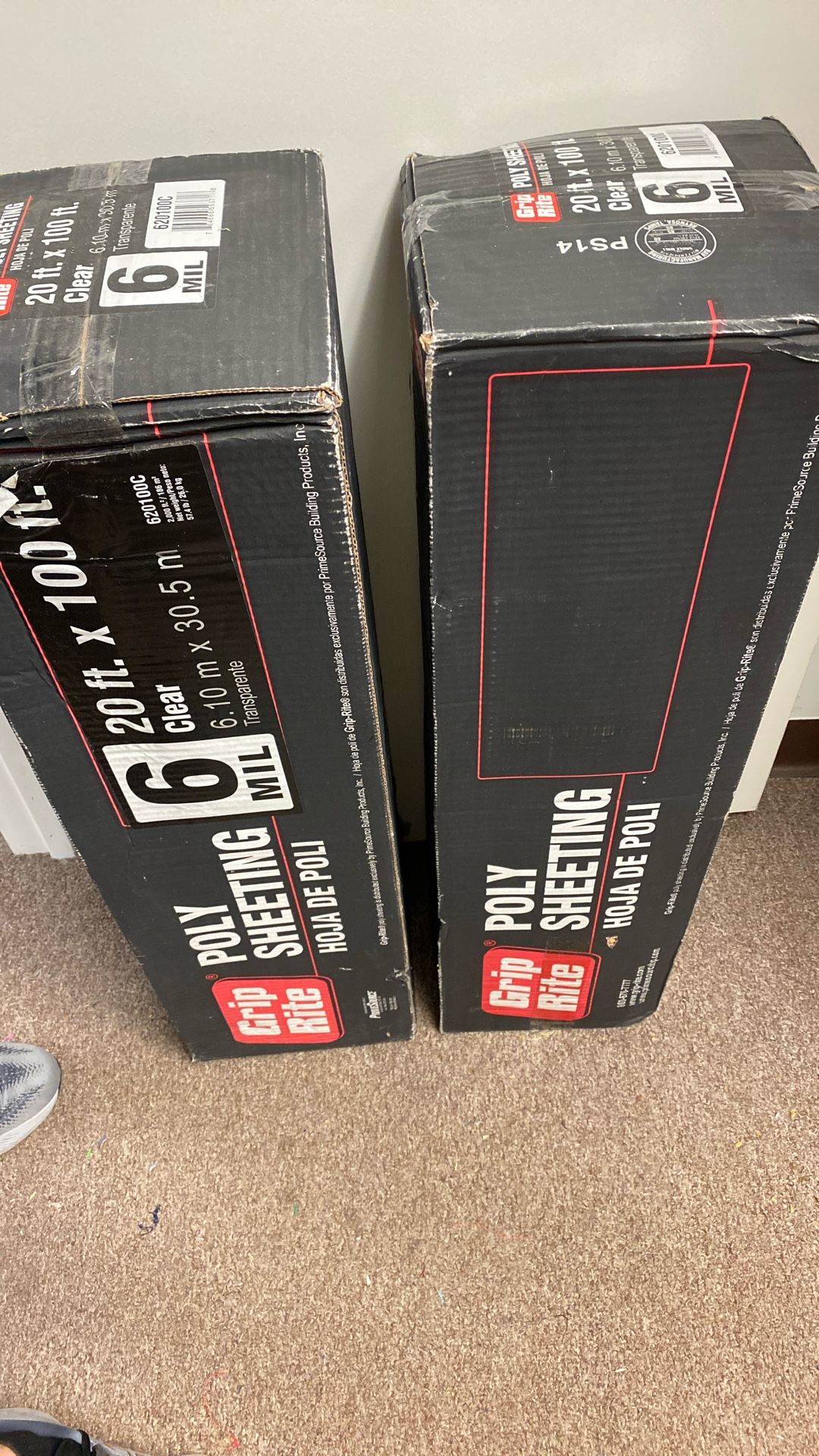 Grip-Rite 20 Ft. X 100 Ft. 6 Mil $50
