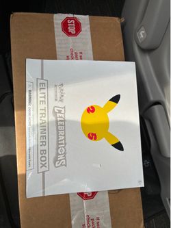 Pokemon celebration etb and Pokemon center sealed case
