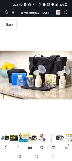 Medela Pump In Style Advanced Breast Pump with On-the-go Tote with International Adapter
