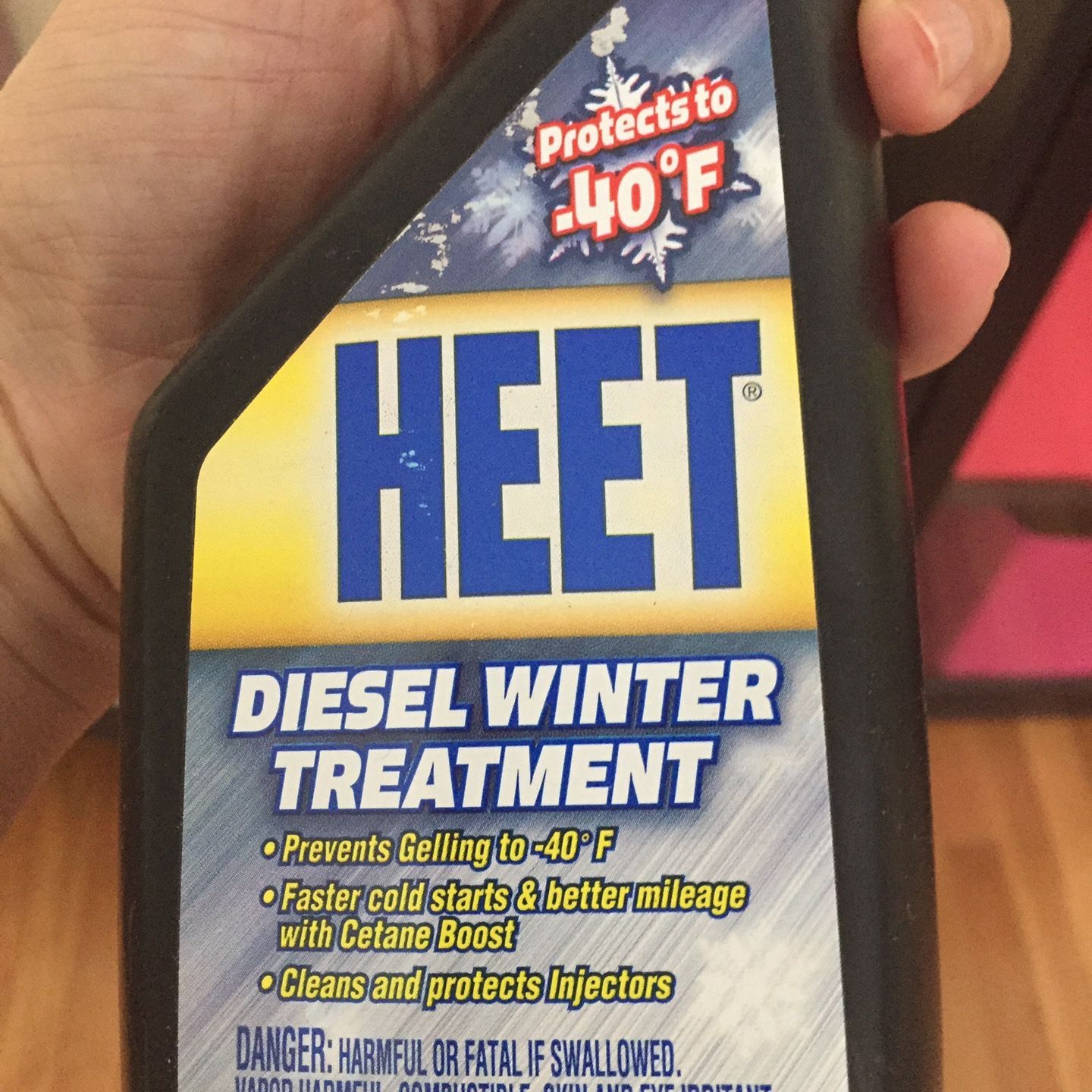 Diesel winter treatment $1