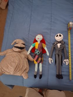 Nightmare before Christmas plush characters, Disney Store