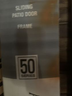 Sliding Patio Door Frame