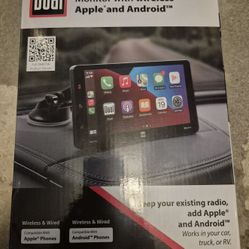 Dual Electronics DMD7W 7" Touchscreen Car Stereo w/ Apple CarPlay & Android Auto