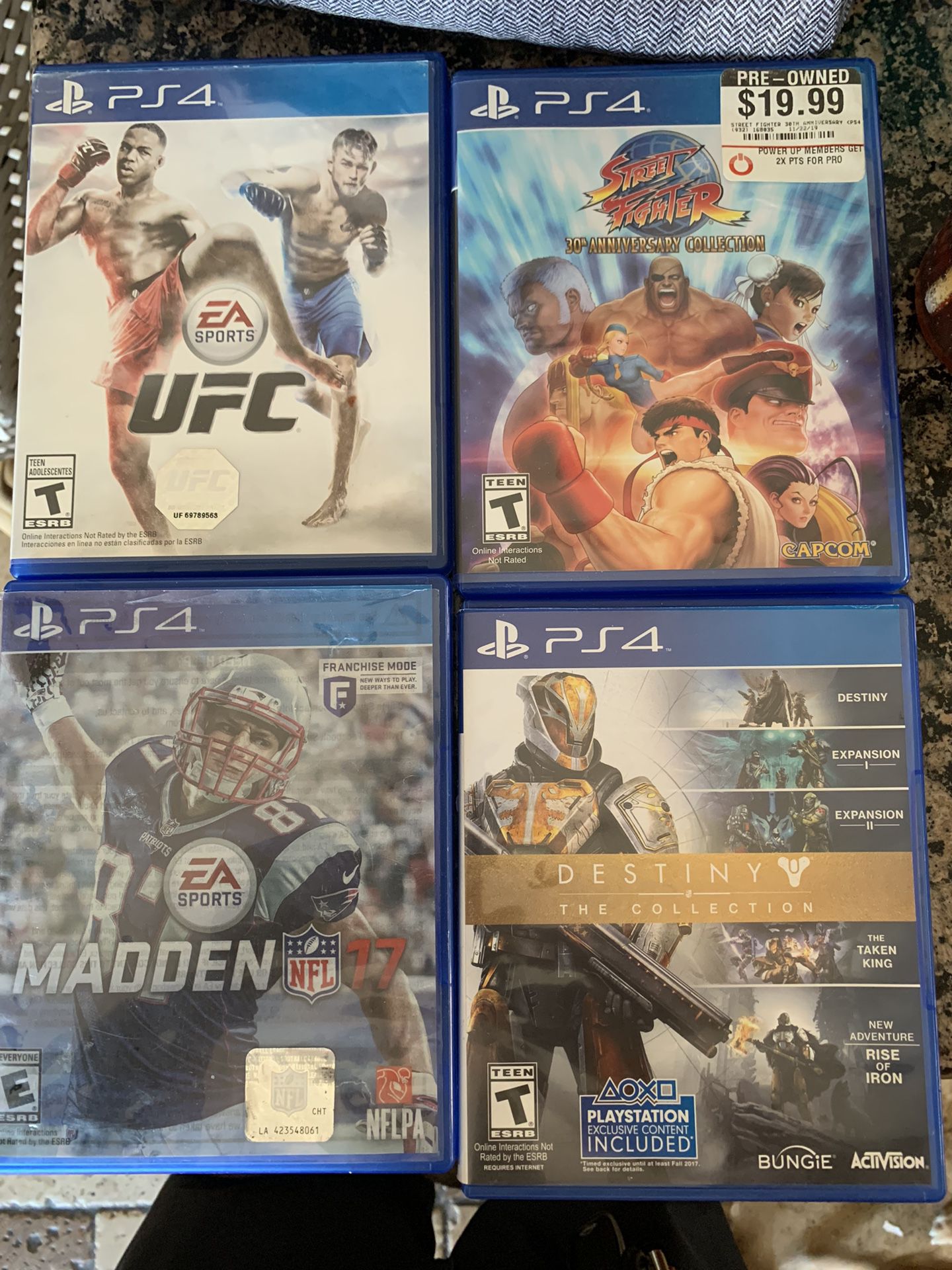 PS4  Games Sold As Lot Only