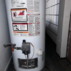 Water Heater, Washer, And Dryer