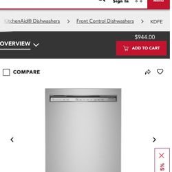 Kitchenaid Dishwasher 